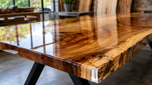 Clear Epoxy Table Tops: A Step-by-Step Pour Guide